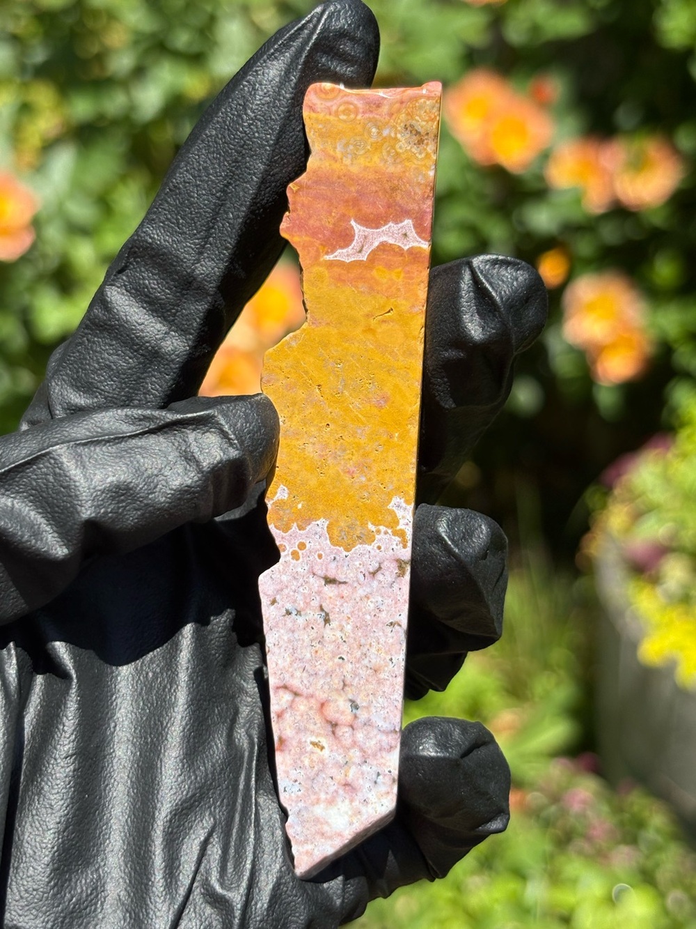 Ocean Jasper Crystal Slab